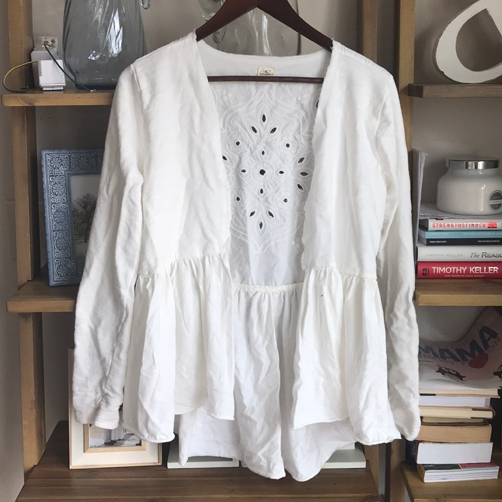 Oneil laser cut light jacket